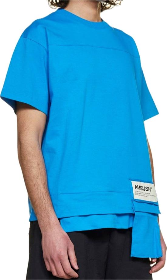 26FW 엠부시 반팔 티셔츠 55874712764756 BLUE - AMBUSH