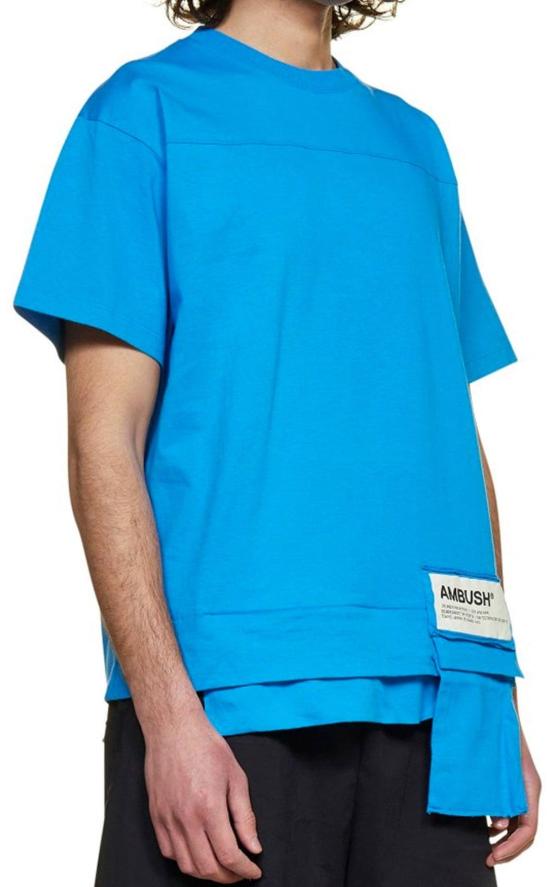 26FW 엠부시 반팔 티셔츠 55874712764756 BLUE - AMBUSH