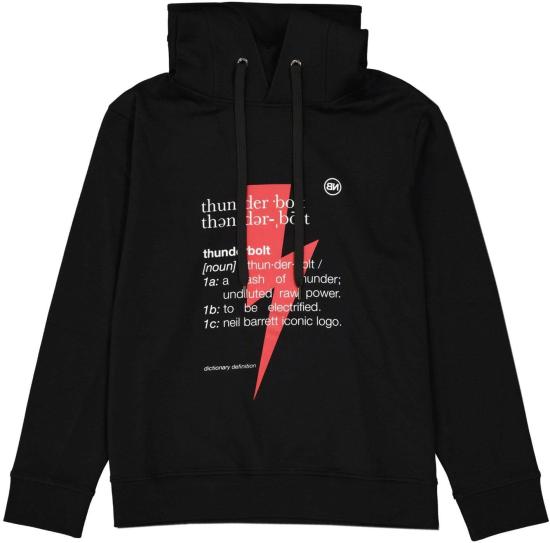 26FW 닐바렛 후드 티셔츠 55867823849812 BLACK