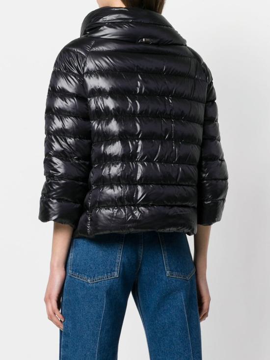 26FW 에르노 소피아 레귤러 핏 케이프 다운 자켓 PI0046DIC 12017Z9300 Black - HERNO