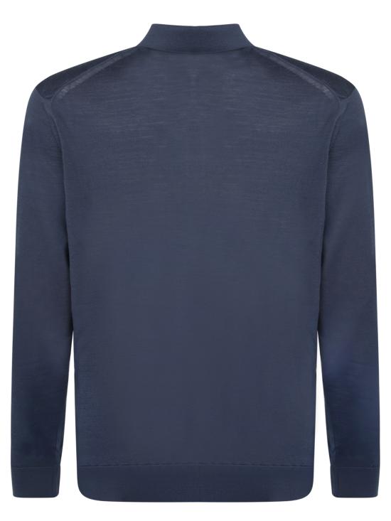 26FW 에르메네질도제냐 폴로 티셔츠 UGM00A2 132 B06 Blue - ERMENEGILDO ZEGNA