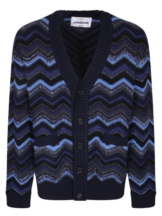 26FW 미소니 가디건 US25WM0B BK01D2 S72MK Blue