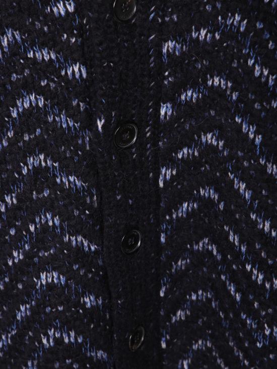 26FW 미소니 가디건 US25WM00 BK01AU S72MD Blue - MISSONI