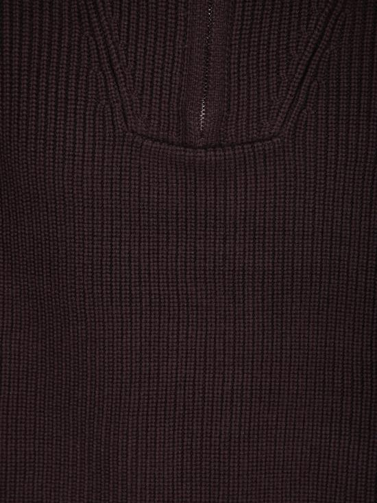 26FW 오피신 제네랄 집업 니트 W25MKNT316 ICED COFFE Brown - OFFICINE GENERALE