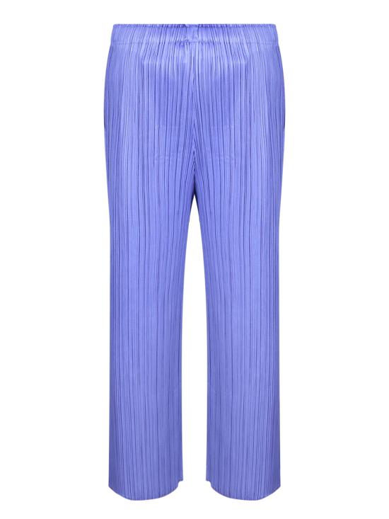 25SS 이세이 미야케 스트레이트 팬츠 PP56JF133 74 Blue - ISSEY MIYAKE
