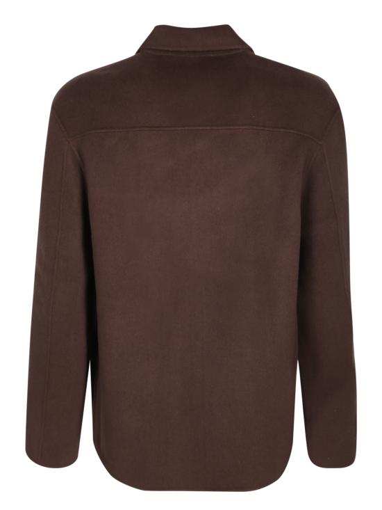 26FW 오피신 제네랄 긴팔 셔츠 W25MOVS077 ICED COFFE Brown - OFFICINE GENERALE