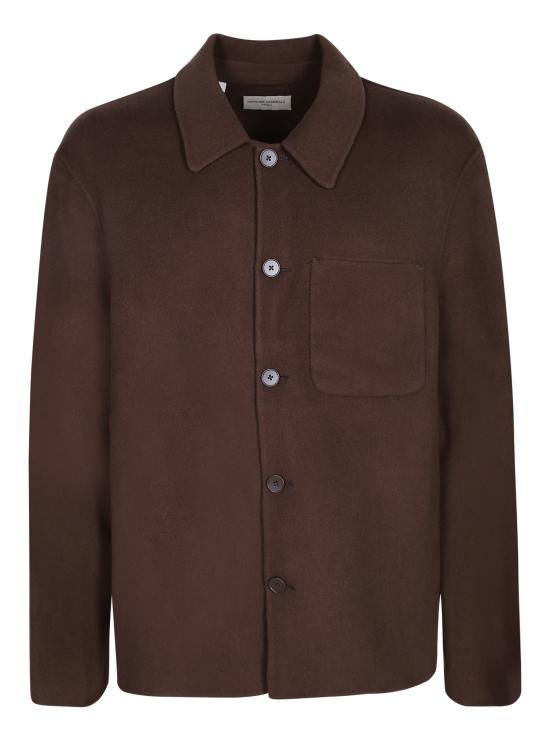 26FW 오피신 제네랄 긴팔 셔츠 W25MOVS077 ICED COFFE Brown