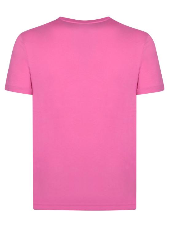 25SS 폴로 랄프로렌 포니로고 자수 반팔 티셔츠 710671438 405 Pink - POLO RALPH LAUREN