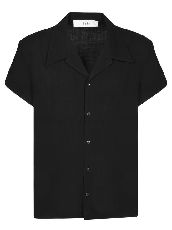 25SS 세퍼 반팔 셔츠 MAEL BLACK Black