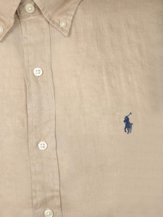 25SS 폴로 랄프로렌 긴팔 셔츠 710966294 001 Beige - POLO RALPH LAUREN