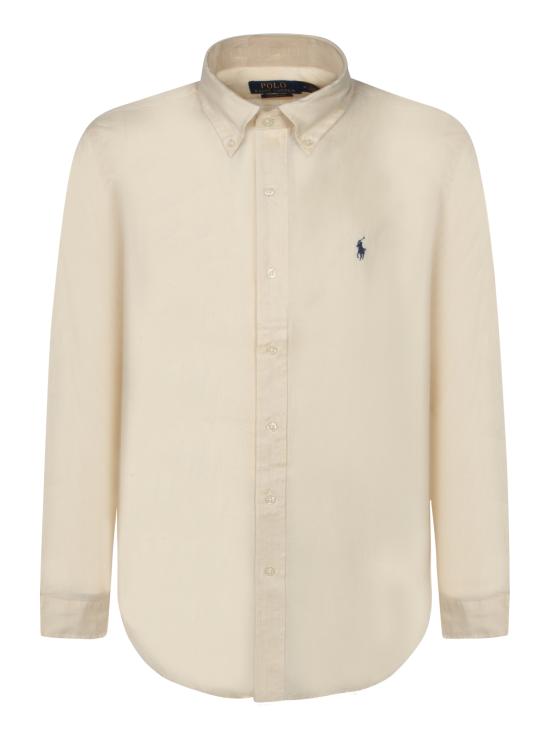 25SS 폴로 랄프로렌 긴팔 셔츠 710966294 012 Beige