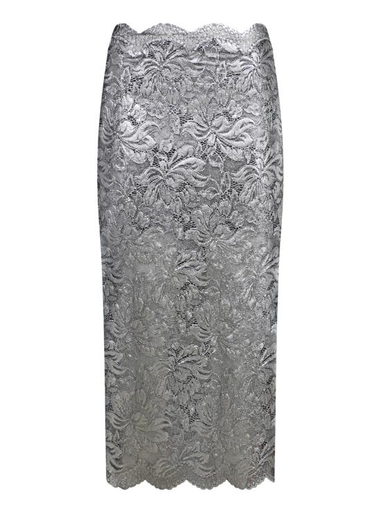 26FW 파코라반 롱 스커트 25AJJU598 PA0244 V912 Metallic