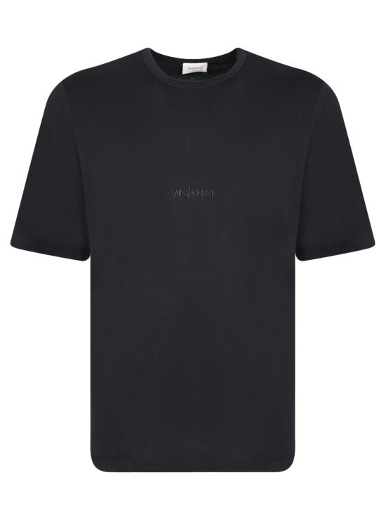 25SS 생로랑 반팔 티셔츠 818535 YBHD2 1025 Black