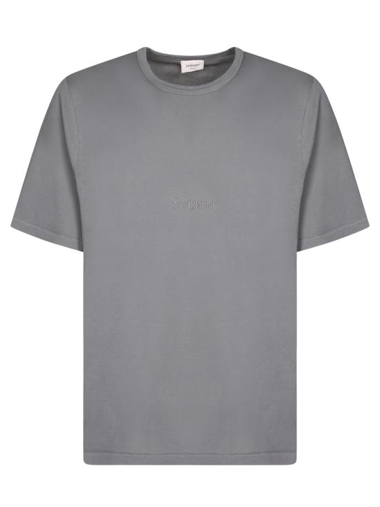 25SS 생로랑 반팔 티셔츠 818535 YBHD2 1467 Grey