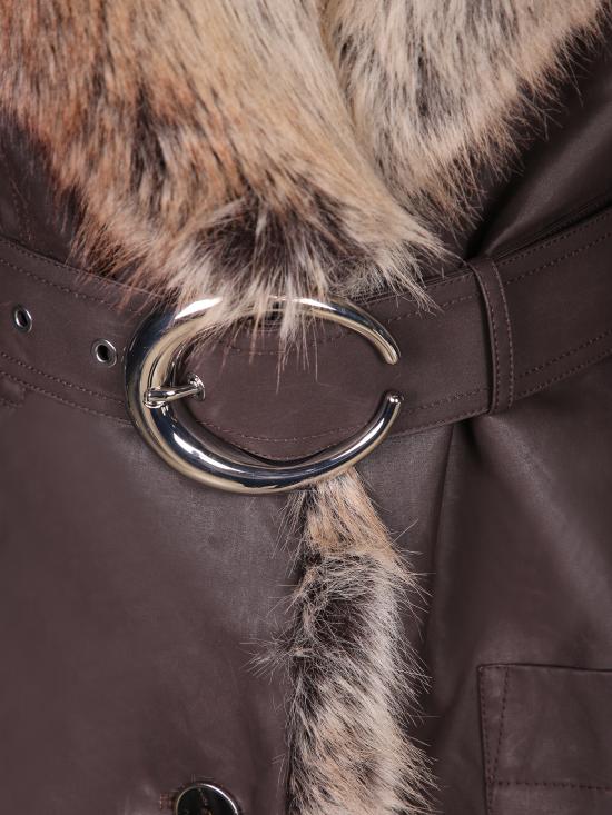 26FW 파코라반 자켓 25HCOW044 CO1151 M377 Brown - PACO RABANNE
