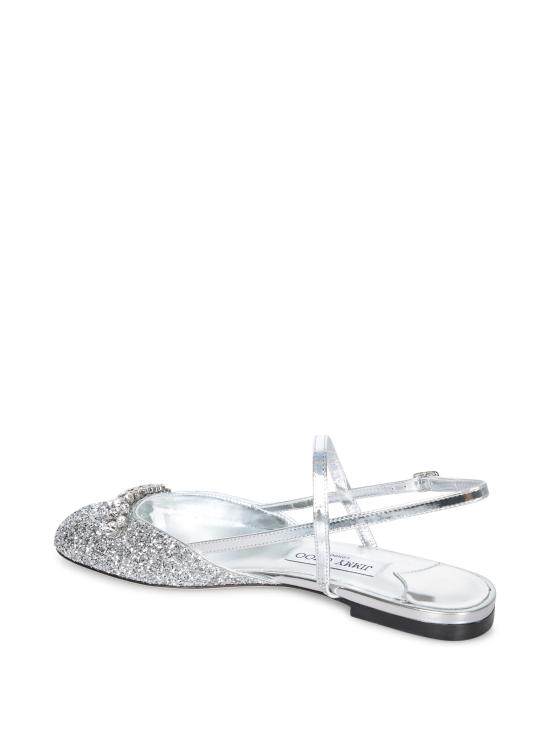 26FW 지미추 플랫 슈즈 J000177349 001367 Metallic - JIMMY CHOO
