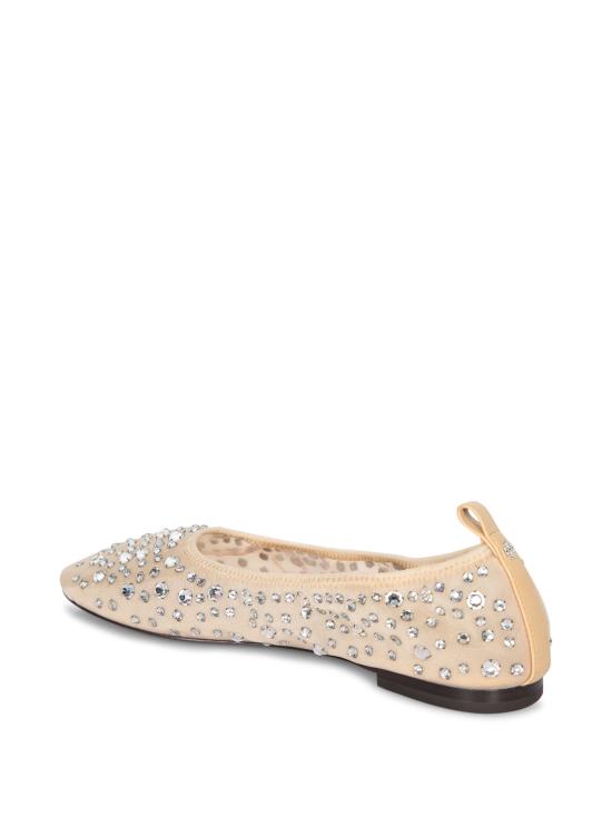 25SS 토리버치 크리스탈 발레 플랫슈즈 162066 960 Metallic - TORY BURCH