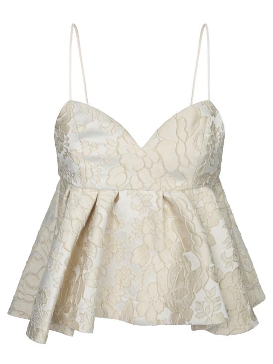 26FW 라 더블제이 민소매 티셔츠 TOP0158 JCQ111PEO0 WH04 Beige