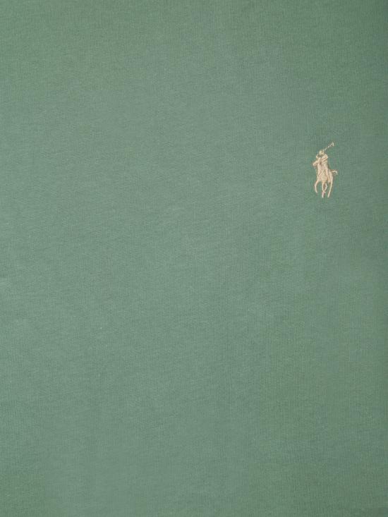 27FW 폴로 랄프로렌 포니로고 자수 반팔 티셔츠 710671438 432 Green - POLO RALPH LAUREN