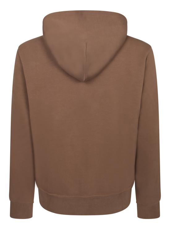 26FW 폴로 랄프로렌 더블 니트 후드 집업 710881517 072 Brown - POLO RALPH LAUREN