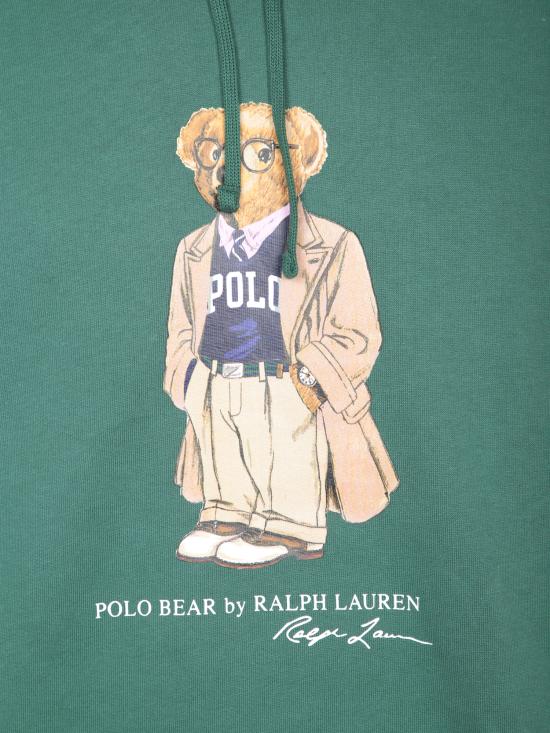 26FW 폴로 랄프로렌 후드 티셔츠 710973162 001 Green - POLO RALPH LAUREN