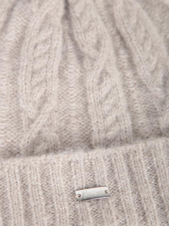 26FW 에르노 모자 BER0009DR 70275 1985 White - HERNO
