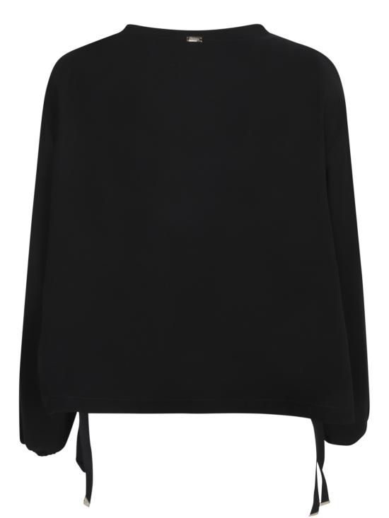 26FW 에르노 블라우스 BL000031D 12755 9300 Black - HERNO