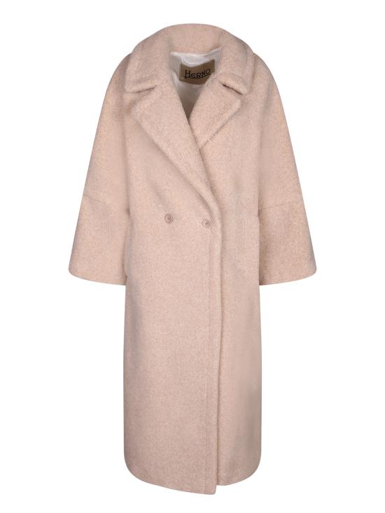 26FW 에르노 멜란지 테디 코트 CA000583D 12735 1983 White