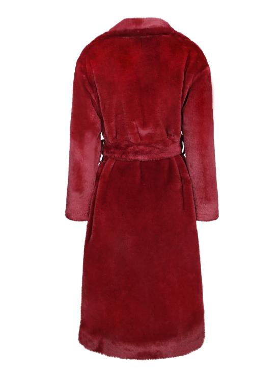 26FW 에르노 소프트 얼터너티브 퍼 코트 CA000586D 12422 6705 Bordeaux - HERNO