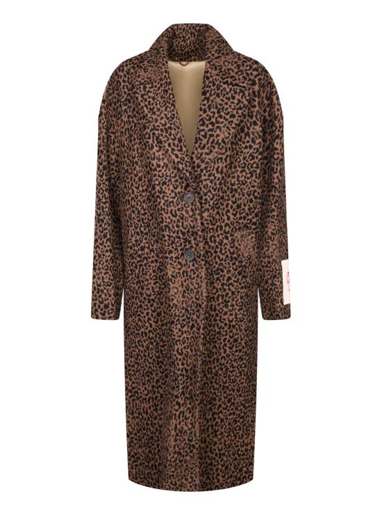 26FW 골든구스 COCOON 코쿤 싱글 브레스트 울 코트 GWP00566 P000650 81399 Brown
