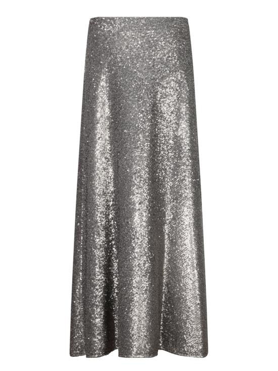 26FW 에르노 롱 스커트 GN00023DR 12741 9487 Grey - HERNO