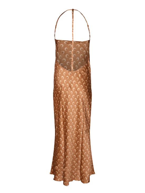 26FW 마린세르 롱 원피스 WDR302B CWOV0060 BG70 Brown - MARINE SERRE