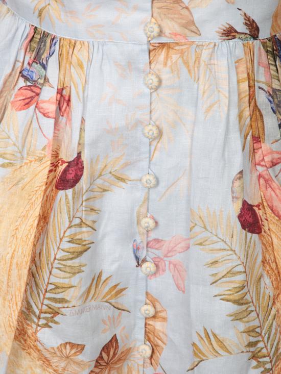 26FW 짐머만 원피스 5147DSS253 LBPFL Blue - ZIMMERMANN