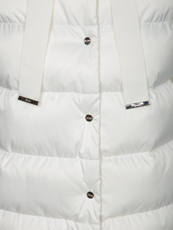 26FW 에르노 새틴 케이 다운 자켓 PI001936D 12170Z 1000 White - HERNO