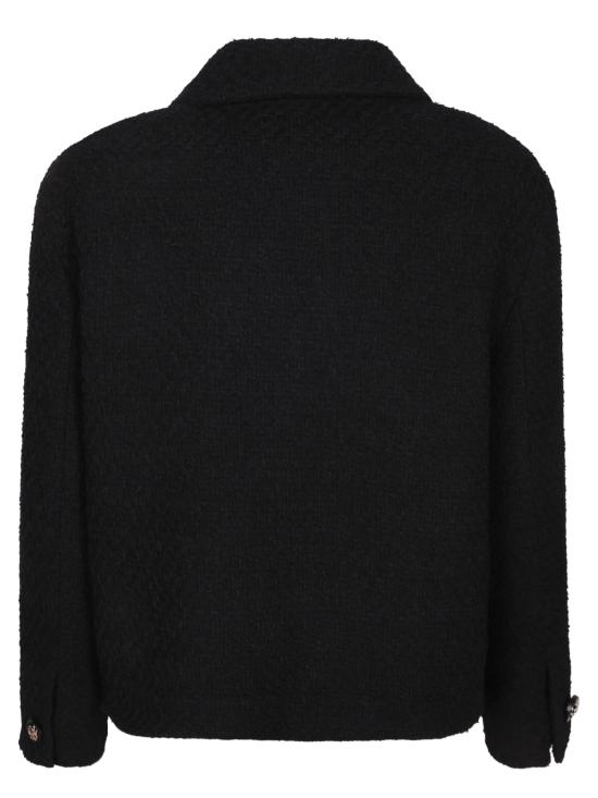 26FW 구찌 울 부클레 재킷 823781 Z7AU9 1000 Black - GUCCI