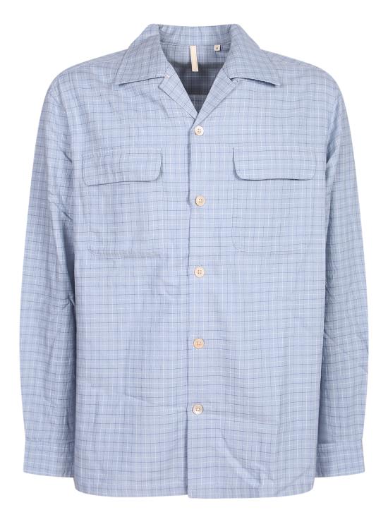 26FW 선플라워 긴팔 셔츠 1262 BLUE CHECK Blue