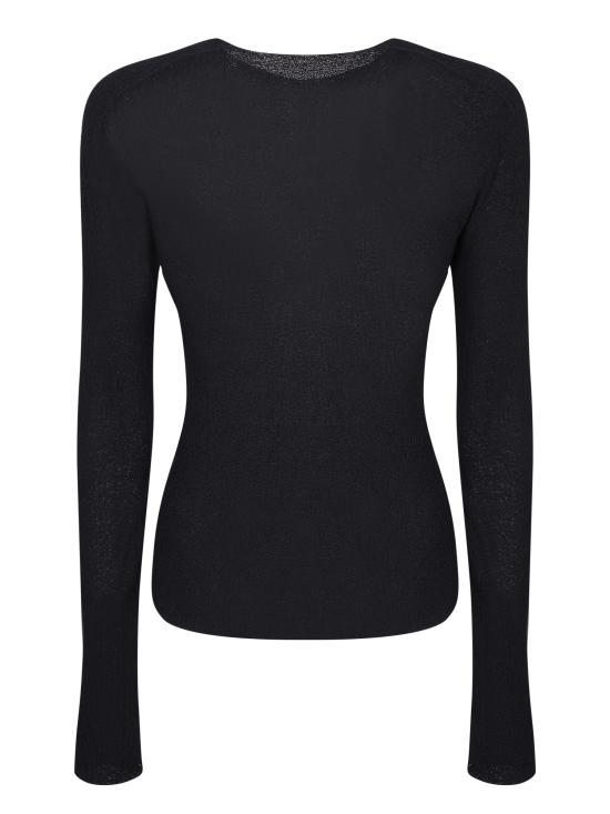 26FW 이세이 미야케 스웨터 IM58KN251 15 Black - ISSEY MIYAKE