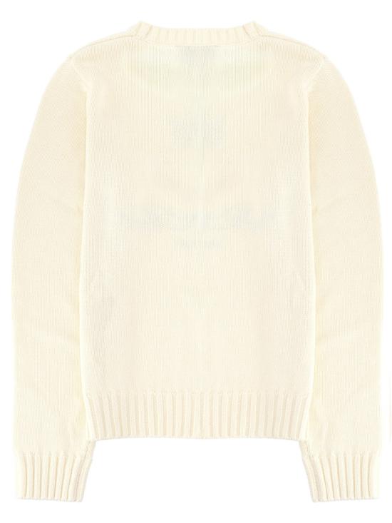 25FW 스포티앤리치 스웨터 WS06566205WH37 ECRU IVORY - SPORTY & RICH