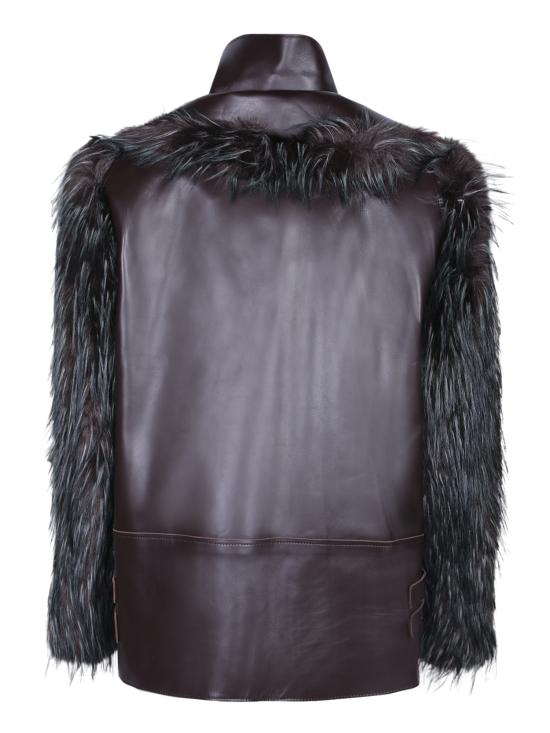 26FW 사카이 무스탕 2508237 613 Brown - SACAI