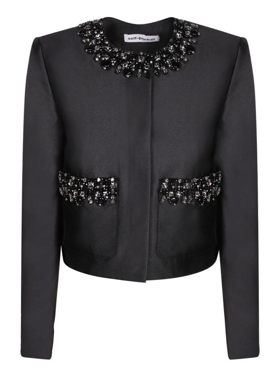 26FW 셀프 포트레이트 자켓 AW25061JB BLACK