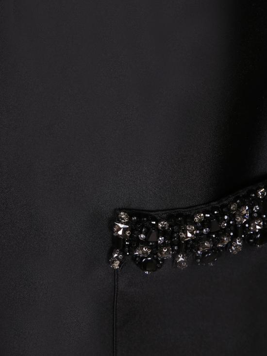 26FW 셀프 포트레이트 숏 원피스 AW25061SB BLACK Black - SELF PORTRAIT