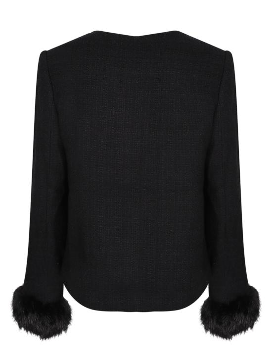 26FW 셀프 포트레이트 자켓 AW25088JB BLACK - SELF PORTRAIT