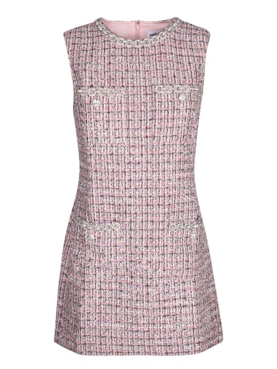 26FW 셀프 포트레이트 숏 원피스 AW25098SP PINK Pink