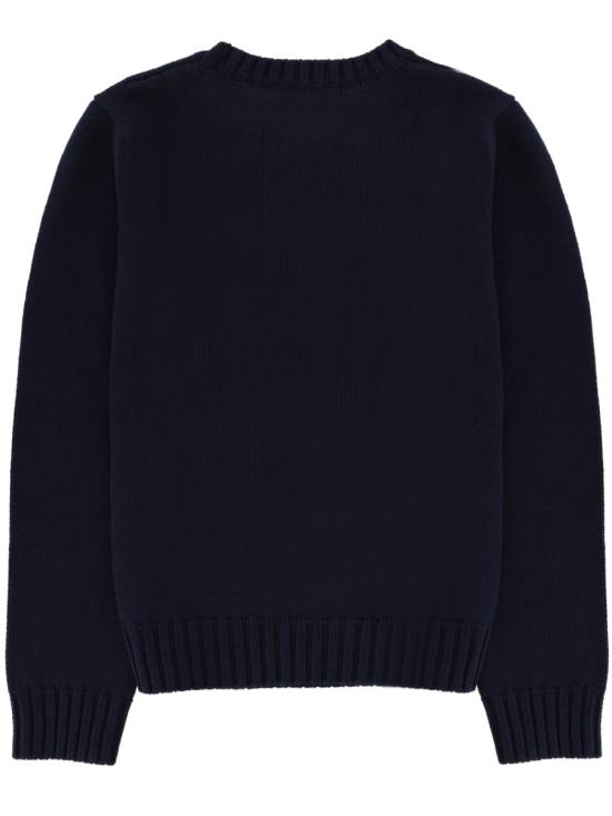 25FW 스포티앤리치 스웨터 WS06566205BL106 DARKNAVY BLUE - SPORTY & RICH