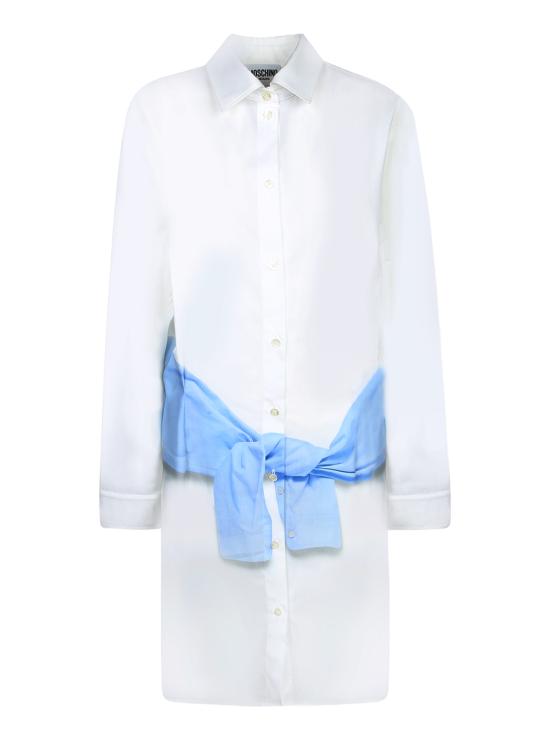 26SS 모스키노 미디 원피스 0425 3231 3001 White