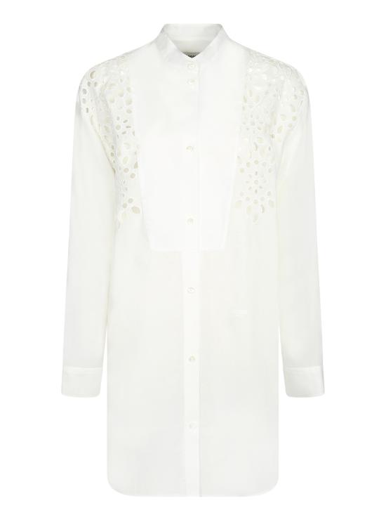 26SS 모스키노 미디 원피스 0453 3251 0002 White