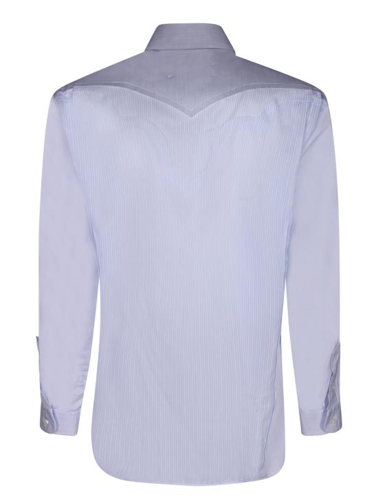 26FW 마르지엘라 긴팔 셔츠 S50DT0062 MTN110 961 Blue - MAISON MARGIELA