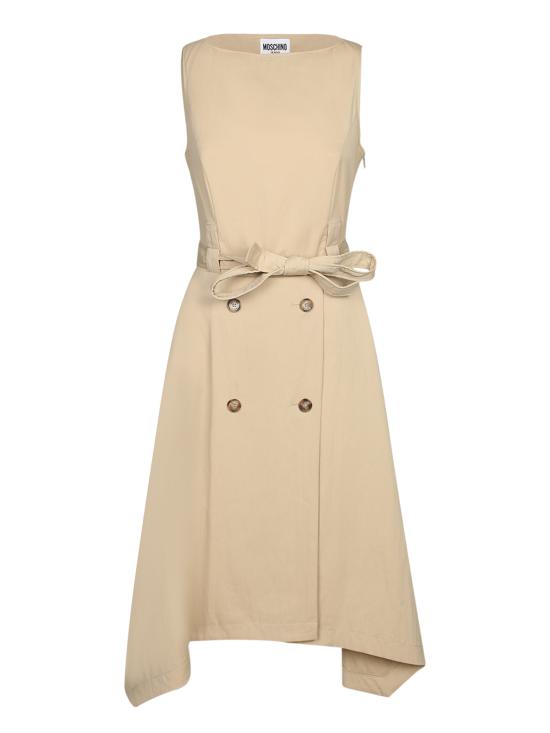 26SS 모스키노 미디 원피스 0455 3228 0081 Beige