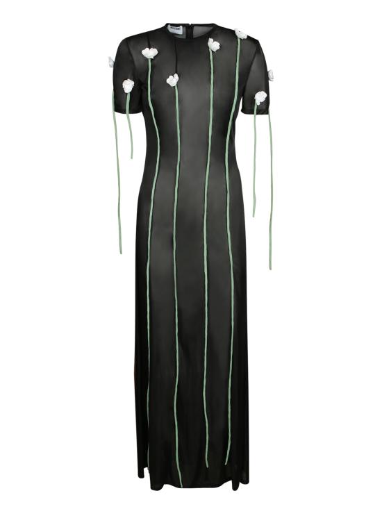 26SS 모스키노 롱 원피스 0423 446 1555 Black
