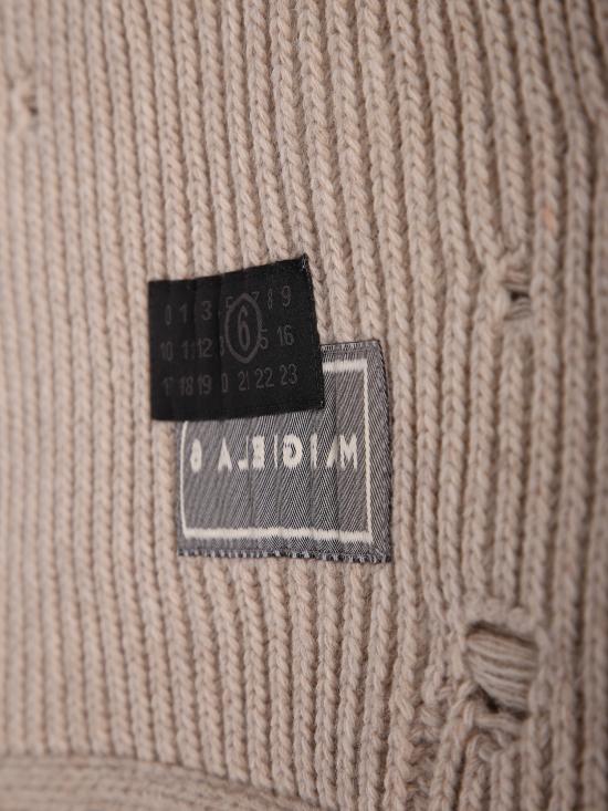 26FW MM6 메종마르지엘라 머플러/스카프 S52TE0056 M13138 806M Beige - MM6 MAISON MARGIELA